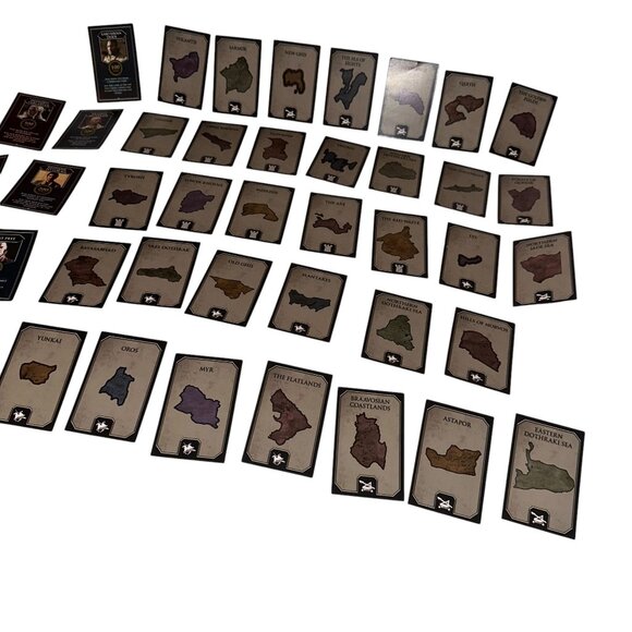 New Open Hasbro Risk Game of Thrones Board Game Set of Cards Replacement Parts - Picture 7 of 7
